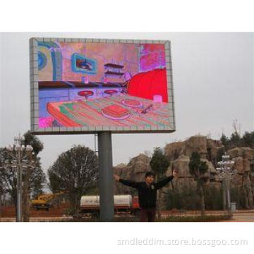 High resolution P8 outdoor LED advertising signs video RGB